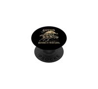 Motif Humour de cavalerie Gothique | Goths Avant Que ce Soit PopSockets PopGrip Adhésif