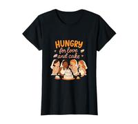 Motif Hungry for Love and Cake Wedding Party T-Shirt