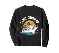 Motif I Love Cruising Sun Sea Sweatshirt