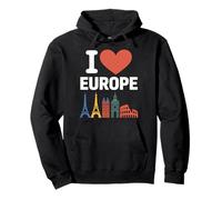 Motif « I Love Europe » emblématique Sweat à Capuche