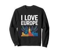 Motif « I Love Europe » emblématique Sweatshirt