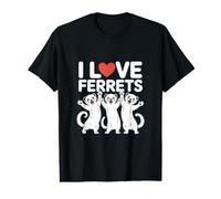 Motif « I Love Furets » T-Shirt Graphique avec Valeur