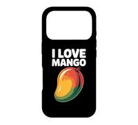 Motif I Love Mango Fruit Tropical Passion Coque pour iPhone 17 Pro