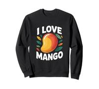Motif I Love Mango Fun Tropical Fruit Sweatshirt