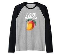Motif I Love Mango Juicy Fruit Passion Manche Raglan
