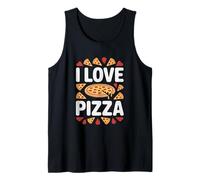 Motif I Love Pizza Fanatics Delight Débardeur