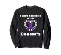 Motif « I Love Someone with Crohns and Colitis » Sweatshirt