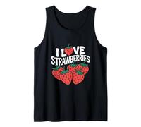 Motif I Love Strawberries Juicy Fruit Débardeur