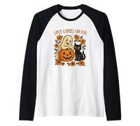 Motif « I Put A Spell on You » pour Halloween Manche Raglan