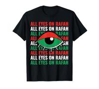 Motif œil vieilli All Eyes On Rafah T-Shirt