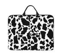 Motif imprimé Vache,Housse pour Ordinateur Portable 14 Pouces, Sacoche pour Ordinateur Portable, Mallette avec poignée