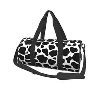 Motif imprimé Vache, Sac de Voyage de Grande capacité, Sac à Main Rond, Sac de Voyage de Sport, fourre-Tout, Sac de Fitness