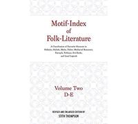 Motif-Index Of Folk-Literature, Volume 2