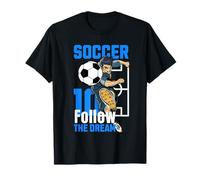 Motif Joueur de Football Follow The Dream T-Shirt