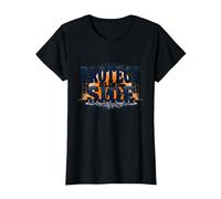 Motif Joueur de Ligne de Football Protect The Blind Side T-Shirt, Femme, Noir, 3XL