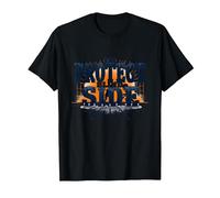 Motif Joueur de Ligne de Football Protect The Blind Side T-Shirt, Homme, Noir, M