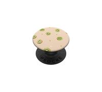 Motif Kiwi Tropical Estival Amusant Fruit Graphique Design PopSockets PopGrip Adhésif
