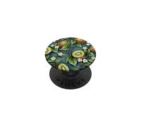 Motif Kiwi Tropical Estival Amusant Fruit Graphique Design PopSockets PopGrip Adhésif
