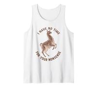 Motif Lama Amusant « I Have No Time for Your Nonsense » Débardeur
