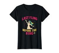 Motif « Last Fling Before The Ring » pour Enterrement de Vie de Jeune Fille T-Shirt