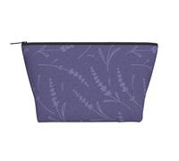 Motif Lavande, Trousse de Toilette Trousse de Maquillage Sac à cosmétiques Trousse de Toilette de Voyage Portable