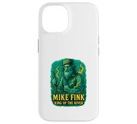 Motif légendaire de Mike Fink King of The River, frontière américaine Coque pour iPhone 14