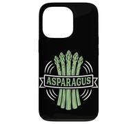 Motif légume Amusant pour Amoureux des Asperges Coque pour iPhone 13 Pro