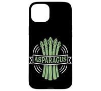 Motif légume Amusant pour Amoureux des Asperges Coque pour iPhone 15 Plus