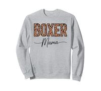 Motif Léopard Boxer Mama Sweatshirt