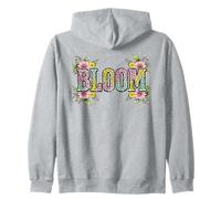 Motif léopard du Sud Fleur Sauvage Western Sweat à Capuche