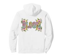 Motif léopard du Sud Fleur Sauvage Western Sweat à Capuche