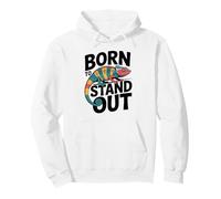 Motif lézard coloré « Born to Stand Out caméléon » Sweat à Capuche