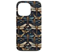 Motif Libellule - Style élégant - Motif Insectes Coque pour iPhone 13 Pro