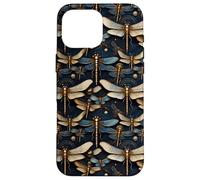 Motif Libellule - Style élégant - Motif Insectes Coque pour iPhone 16 Pro Max