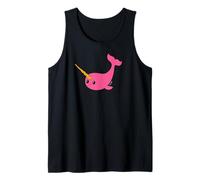 Motif Licorne Rose de la mer narval Débardeur