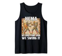 Motif Livre d'Heures Bouhourt - Combat de Chevaliers & Fans Débardeur