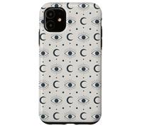 Motif Lune Mystique bohème Symbole céleste Coque pour iPhone 11