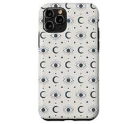 Motif Lune Mystique bohème Symbole céleste Coque pour iPhone 11 Pro