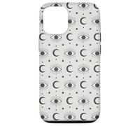 Motif Lune Mystique bohème Symbole céleste Coque pour iPhone 12/12 Pro