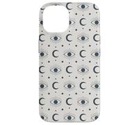 Motif Lune Mystique bohème Symbole céleste Coque pour iPhone 14