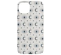 Motif Lune Mystique bohème Symbole céleste Coque pour iPhone 15 Plus