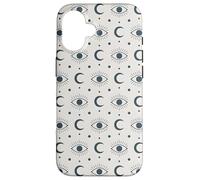 Motif Lune Mystique bohème Symbole céleste Coque pour iPhone 16