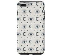 Motif Lune Mystique bohème Symbole céleste Coque pour iPhone 7 Plus/8 Plus