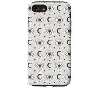 Motif Lune Mystique bohème Symbole céleste Coque pour iPhone SE (2020) / 7/8