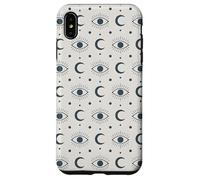 Motif Lune Mystique bohème Symbole céleste Coque pour iPhone XS Max