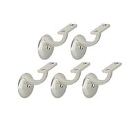 Motif maison 182030 Jumbo Main courante support en nickel satiné, 5-Pack,