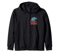 Motif Maman Rat pour Les Amoureux des Animaux de Compagnie et Les familles Sweat à Capuche
