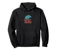 Motif Maman Rat pour Les Amoureux des Animaux de Compagnie et Les familles Sweat à Capuche