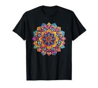 Motif Mandala coloré pour Une Vie Pleine de Conscience T-Shirt