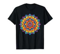 Motif Mandala Vibrant T-Shirt
